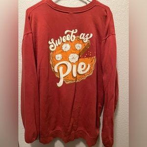 Mallory Ervin Living Fully Fall Sweatshirt size XL